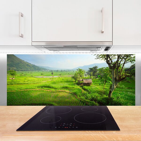 Nástenný panel  Lúka príroda 125x50 cm
