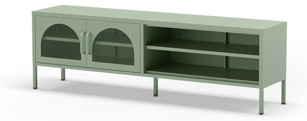TV stolík v mentolovej farbe 160x50 cm Diora – Marckeric