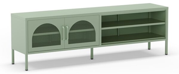 TV stolík v mentolovej farbe 160x50 cm Diora – Marckeric