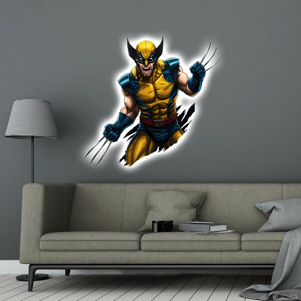 Svietiaci plagát - Wolverine
