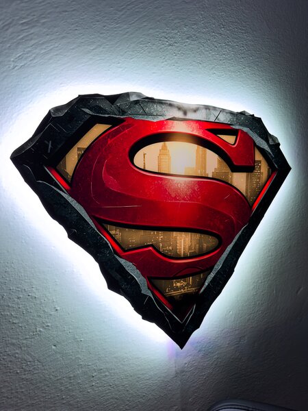 Svietiaci obraz - Superman - logo