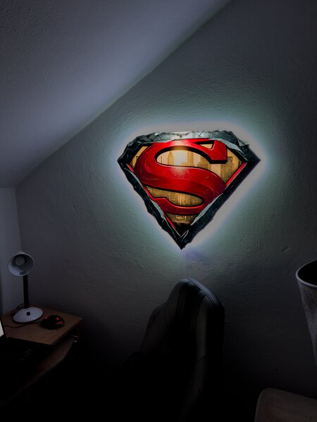 Svietiaci obraz - Superman - logo