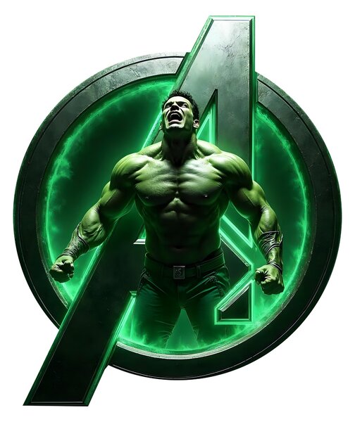 Svietiaci obraz - Hulk