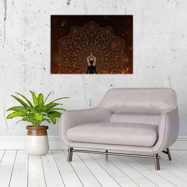 Obraz - Meditácia (70x50 cm)