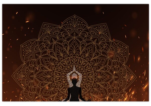 Obraz - Meditácia (90x60 cm)