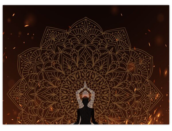 Obraz - Meditácia (70x50 cm)