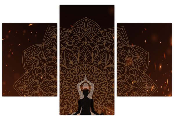 Obraz - Meditácia (90x60 cm)