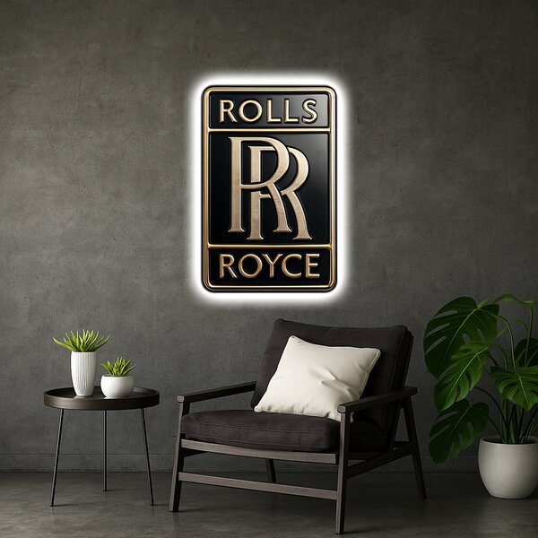 Svietiaci obraz - Rolls-Royce logo