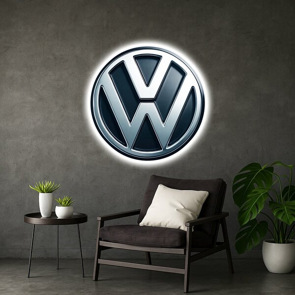 Svietiaci obraz - Volkswagen logo