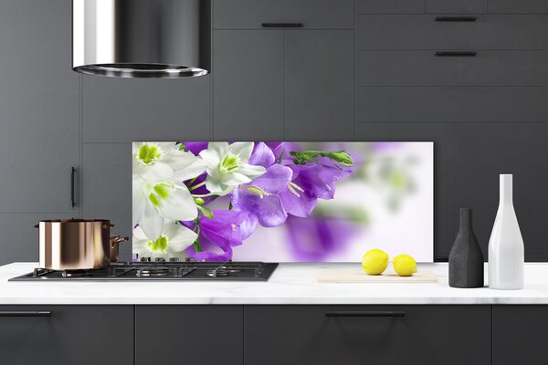 Nástenný panel  Kvety rastlina príroda 125x50 cm