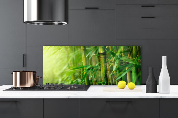 Nástenný panel  Bambus stonky rastlina 125x50 cm