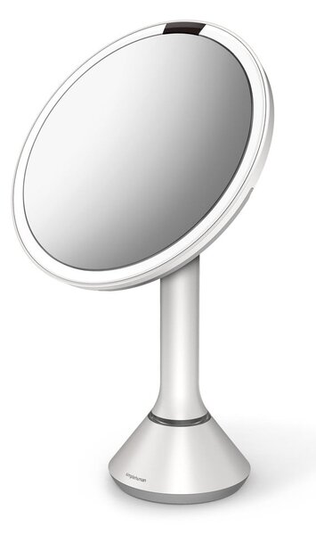 Kozmetické zrkadlo s osvetlením/zväčšovacie (5x) ø 20 cm Sensor – simplehuman