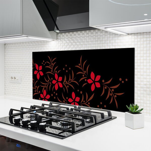 Nástenný panel  Kvety rastlina príroda umenie 120x60 cm