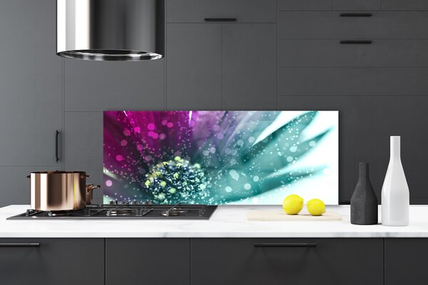 Nástenný panel  Kvet rastlina príroda umenie 125x50 cm