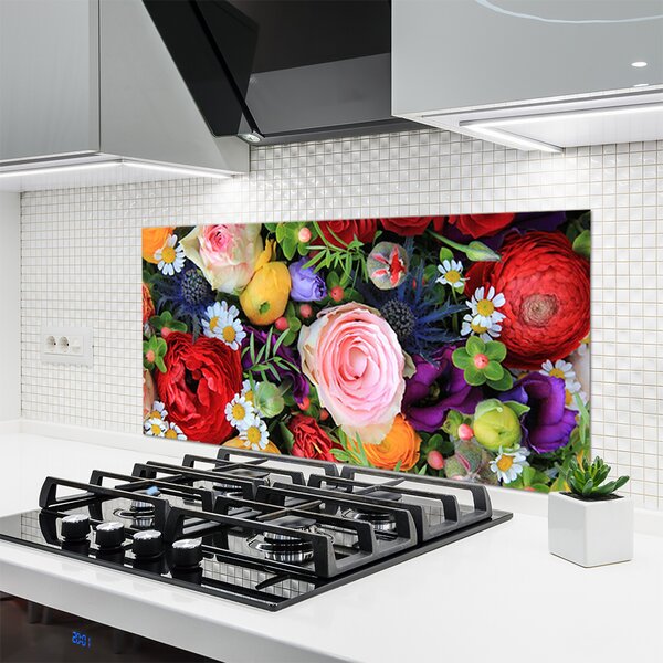 Nástenný panel  Kvety rastlina príroda 120x60 cm