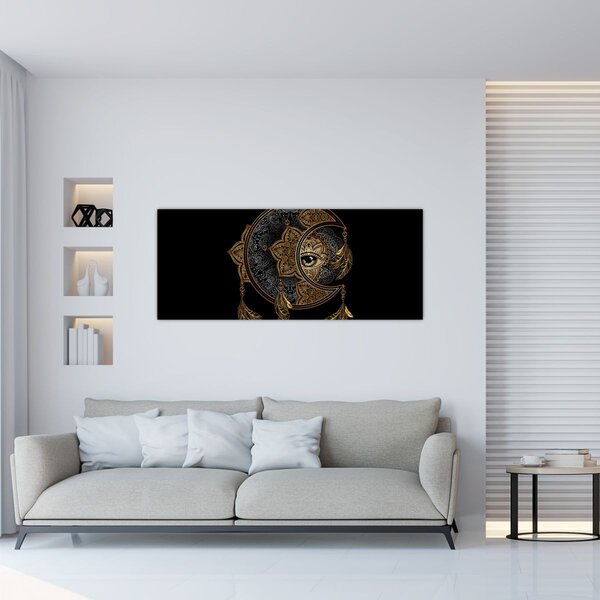 Obraz - Magické oko (120x50 cm)