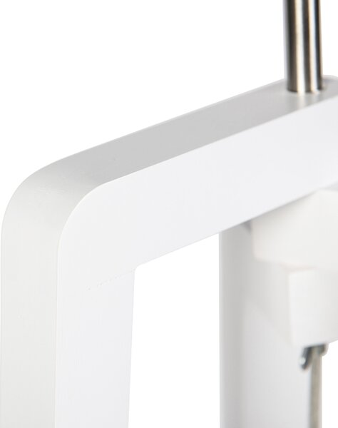 Moderná stojaca lampa biela bez tienidla - Puros