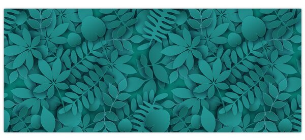 Obraz listov (120x50 cm)