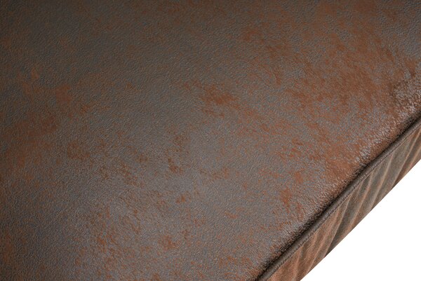 SEDAČKA CHESTERFIELD, drevo, textil, hnedá, čierna Xora - Sedačky