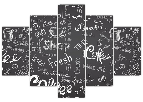 Obraz - Coffee (150x105 cm)