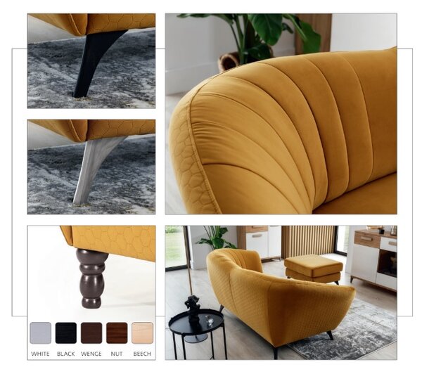 TABURET ZAFIRA 76 x 64 x 44 cm