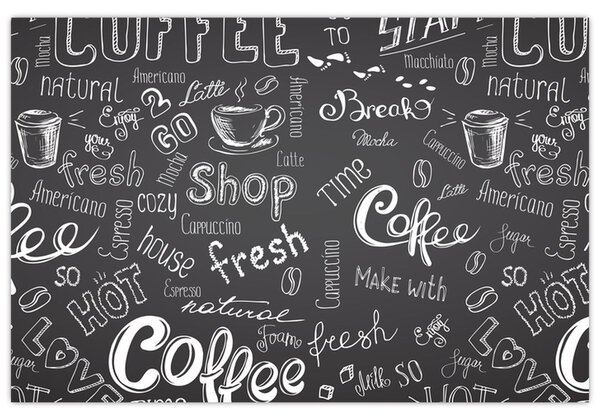 Obraz - Coffee (90x60 cm)