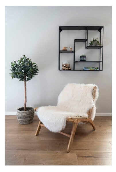 Krémový syntetický behúň 60x180 cm – House Nordic