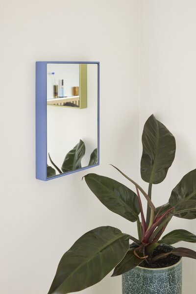 Zrkadlo Shine Small Blue 30 × 21 cm