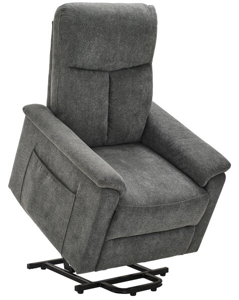 RELAXAČNÉ KRESLO, textil, sivá Cantus - Kreslá