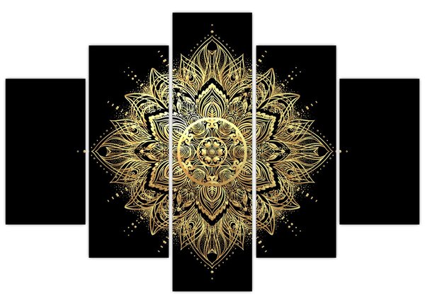 Obraz - Mandala bohatstvo (150x105 cm)