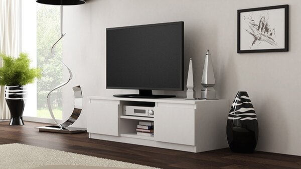 TP Living TV stolík RTV LCD 120 cm biely