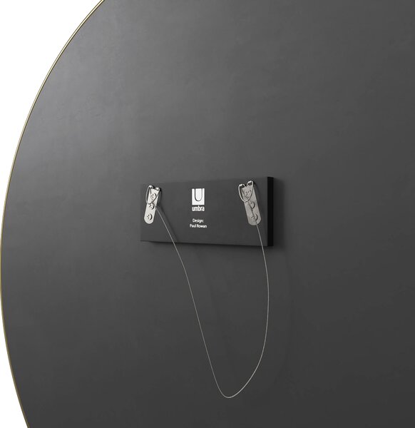 NÁSTENNÉ ZRKADLO 86 cm Umbra - Online Only drobný nábytok, Online Only