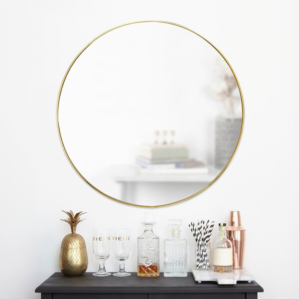 NÁSTENNÉ ZRKADLO 86 cm Umbra - Online Only drobný nábytok, Online Only
