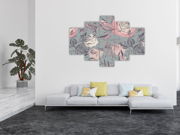 Obraz - Ruže (150x105 cm)