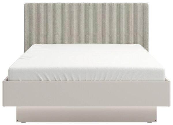 POSTEĽ, 180/200 cm, kašmírová, svetlosivá Xora - Postele