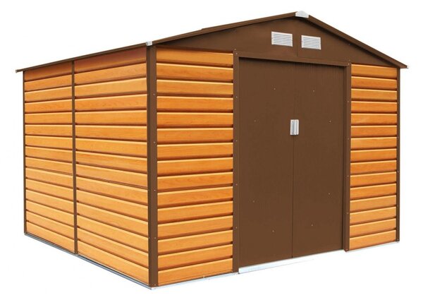 G21 Záhradný domček G21 GAH 706 - 277 x 255 cm, hnedý G21-63900554