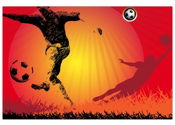 Obraz - Futbal (90x60 cm)