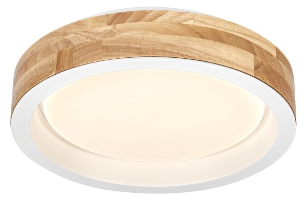 Osram -LED Stmievateľné stropné svietidlo MARIANO LED/16W/230V pr. 31 cm dub/biela