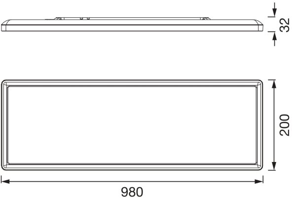 Osram -LED RGBW stmievateľné kúpeľňové stropné svietidlo SMART+ PLANON LED/40W/230V Wi-Fi IP54 biela