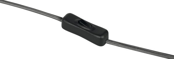 Osram - Nástenné svietidlo PLISSEE 3xE27/15W/230V antracit