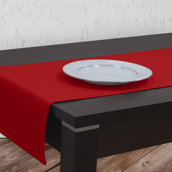 Dekorstudio Teflónovy behúň na stôl BP12 - červený Rozmer behúňa (šírka x dĺžka): 40x110cm