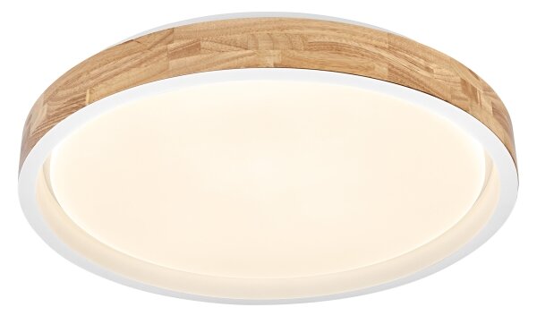 Osram -LED Stlmiteľné stropné svietidlo MARIANO LED/36W/230V pr. 51 cm dub/biela