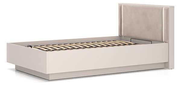 Jednolôžková posteľ s úložným priestorom Sofina 120x200 - kašmír