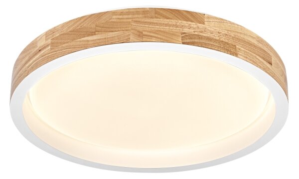 Osram -LED Stmievateľné stropné svietidlo MARIANO LED/24W/230V pr. 41 cm dub/biela