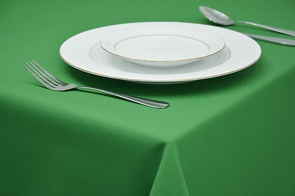 Dekorstudio Obrus na stôl - zelený Rozmer obrusu (šírka x dĺžka): 110x160cm