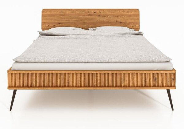 Dvojlôžková posteľ z dubového dreva 180x200 cm Kula 1 - The Beds