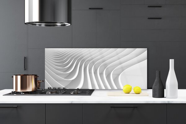 Sklenený obklad Do kuchyne Abstrakcia umenie 125x50 cm