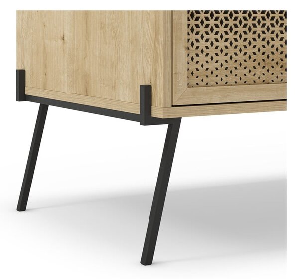 Konferenčný stolík v dekore duba v prírodnej farbe 60x100 cm Ecrin – Marckeric
