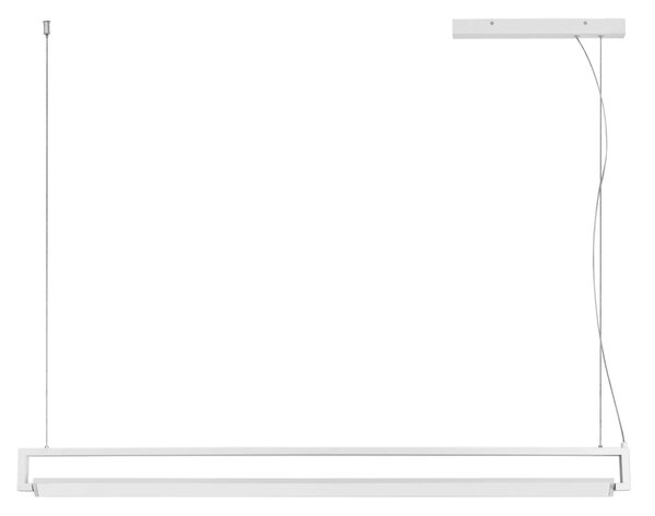 LED luster Line – Biela