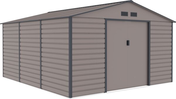 G21 Záhradný domček G21 GAH 1300 - 340 x 383 cm, sivý G21-63900581